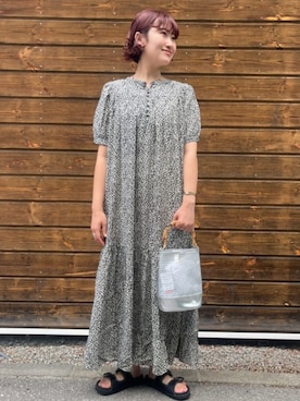 「メッシュバッグ」｜FREAK'S STORE HEAD OFFICE WOMENさん（レディース・166cm）の夏コーディネート