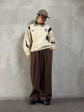「UMBRO（アンブロ）のアイテム」を使った、FREAK'S STORE HEAD OFFICE WOMENさん（レディース・160cm）の秋コーディネート