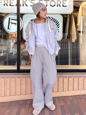 FREAK'S STORE HEAD OFFICE WOMENさん(レディース・160cm)の春コーディネート