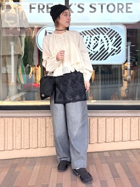 FREAK'S STORE HEAD OFFICE WOMENさん（レディース・160cm）の春コーディネート