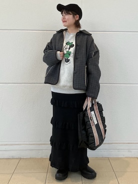 FREAK'S STORE HEAD OFFICE WOMENさん（レディース・153cm）の秋コーディネート