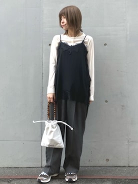 「フリークスストア」｜FREAK'S STORE HEAD OFFICE WOMENさん（レディース・159cm）の春コーディネート