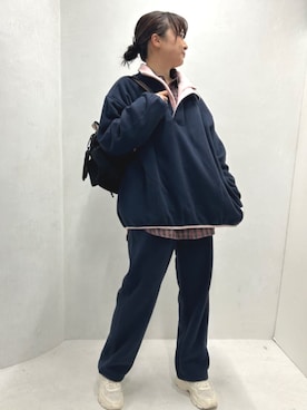 「アイテム（ママ＆ベビー）」を使った、FREAK'S STORE HEAD OFFICE WOMENさん（レディース・161cm）の秋コーディネート
