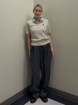 「MARY QUANT（マリークワント）のアイテム」を使った、FREAK'S STORE HEAD OFFICE WOMENさん（レディース・160cm）の春コーディネート
