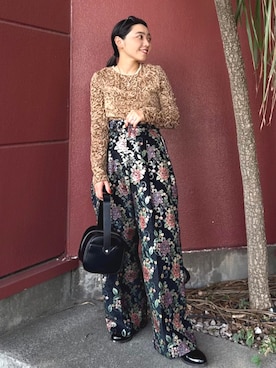 「アイテム（その他シューズ）」を使った、FREAK'S STORE HEAD OFFICE WOMENさん（レディース・147cm）の秋コーディネート