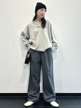 FREAK'S STORE HEAD OFFICE WOMENさん(レディース・157cm)の冬コーディネート