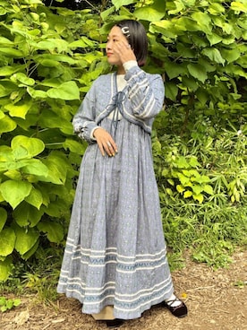 「アイテム（バレエシューズ、ブラウン系）」を使った、FREAK'S STORE HEAD OFFICE WOMENさん（レディース・160cm）の秋コーディネート