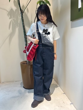 「PUBLUX（パブリュクス）のアイテム」を使った、FREAK'S STORE HEAD OFFICE WOMENさん（レディース・155cm）の春コーディネート