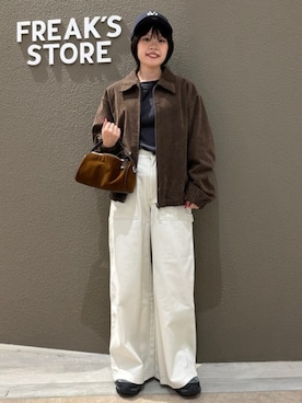 FREAK'S STORE HEAD OFFICE WOMENさん(レディース・151cm)の秋コーディネート