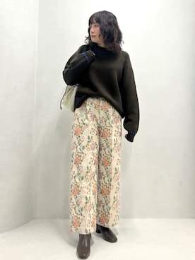 「Freada（フリーダ）のアイテム」を使った、FREAK'S STORE HEAD OFFICE WOMENさん（レディース・161cm）の秋コーディネート