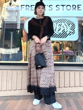 FREAK'S STORE HEAD OFFICE WOMENさん(レディース・160cm)の春コーディネート