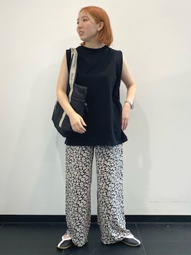 「FREAK'S STORE（フリークスストア）のアイテム」を使った、FREAK'S STORE HEAD OFFICE WOMENさん（レディース・154cm）の夏コーディネート