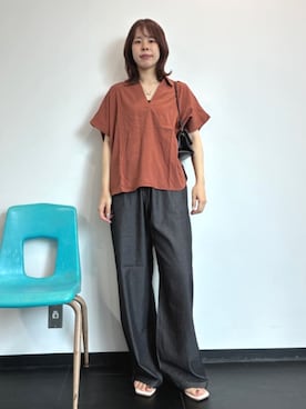 FREAK'S STORE HEAD OFFICE WOMENさん(レディース・168cm)の夏コーディネート