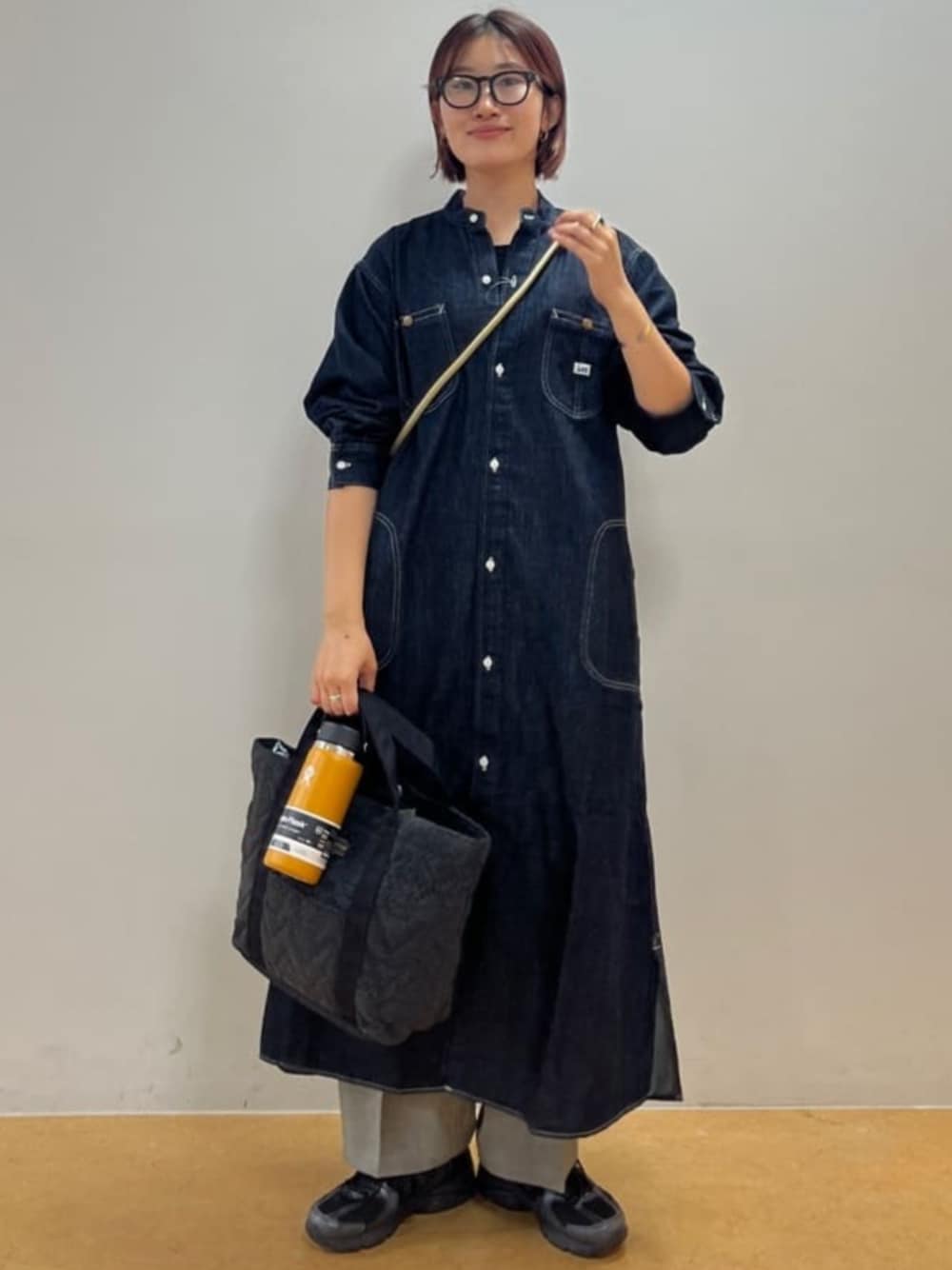 Lee/リー WEB限定 別注FLARE MAXI ONEPIECE/フレア マキシ ワンピース