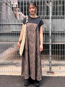「アイテム（ワンピース/ドレス）」を使った、FREAK'S STORE HEAD OFFICE WOMENさん（レディース・163cm）の夏コーディネート