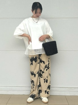 FREAK'S STORE HEAD OFFICE WOMENさん（レディース・155cm）の夏コーディネート