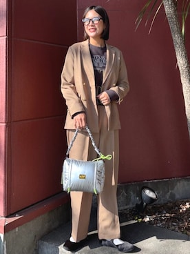 FREAK'S STORE HEAD OFFICE WOMENさん（レディース・168cm）の春コーディネート