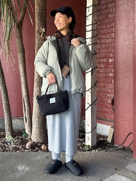 「アイテム（コインケース）」を使った、FREAK'S STORE HEAD OFFICE WOMENさん（レディース・162cm）の秋コーディネート