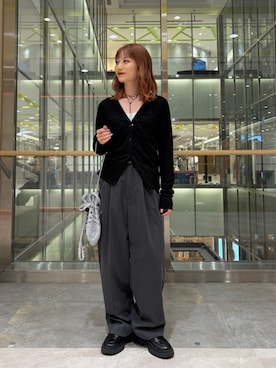 「FREAK'S STORE（フリークスストア）のアイテム（バッグ）」を使った、FREAK'S STORE HEAD OFFICE WOMENさん（レディース・154cm）の春コーディネート