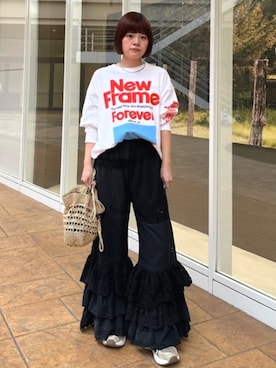 FREAK'S STORE HEAD OFFICE WOMENさん（レディース・151cm）の春コーディネート