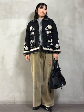 FREAK'S STORE HEAD OFFICE WOMENさん（メンズ・160cm）の冬コーディネート