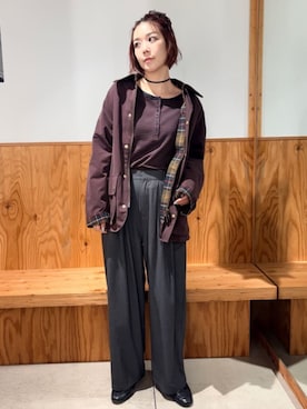 FREAK'S STORE HEAD OFFICE WOMENさん(レディース・160cm)の秋コーディネート