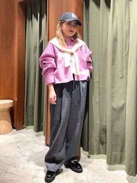 FREAK'S STORE HEAD OFFICE WOMENさん(レディース・148cm)の春コーディネート