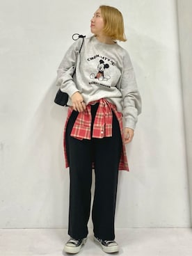 「ミッキー」｜FREAK'S STORE HEAD OFFICE WOMENさん（レディース・154cm）の秋コーディネート