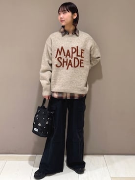 「Freada（フリーダ）のアイテム」を使った、FREAK'S STORE HEAD OFFICE WOMENさん（メンズ・164cm）の冬コーディネート