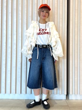 「Freada（フリーダ）のアイテム」を使った、FREAK'S STORE HEAD OFFICE WOMENさん（レディース・155cm）の春コーディネート