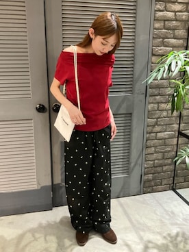 「PUBLUX（パブリュクス）のアイテム」を使った、FREAK'S STORE HEAD OFFICE WOMENさん（レディース・158cm）の春コーディネート