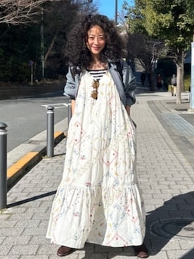 「Freada（フリーダ）のアイテム」を使った、FREAK'S STORE HEAD OFFICE WOMENさん（レディース・160cm）の冬コーディネート