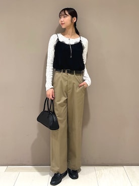FREAK'S STORE HEAD OFFICE WOMENさん(レディース・164cm)の秋コーディネート