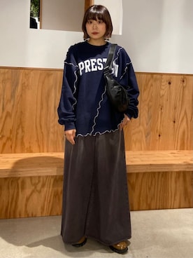 FREAK'S STORE HEAD OFFICE WOMENさん(レディース・156cm)の秋コーディネート