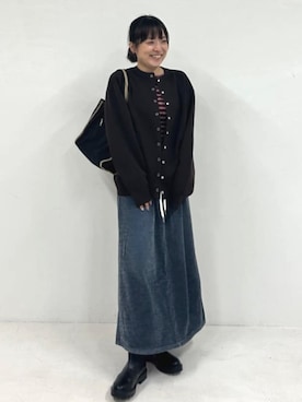 FREAK'S STORE HEAD OFFICE WOMENさん(レディース・161cm)の秋コーディネート