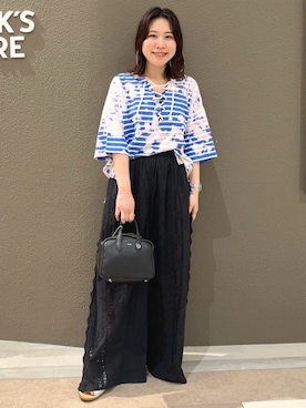 「freada」｜FREAK'S STORE HEAD OFFICE WOMENさん（レディース・156cm）の夏コーディネート