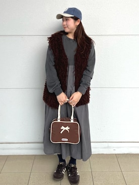 FREAK'S STORE HEAD OFFICE WOMENさん（レディース・161cm）の秋コーディネート