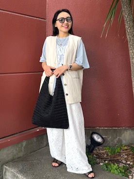FREAK'S STORE HEAD OFFICE WOMENさん(レディース・147cm)の夏コーディネート