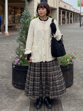 FREAK'S STORE HEAD OFFICE WOMENさん(レディース・156cm)の秋コーディネート