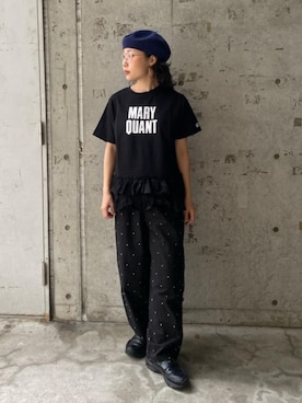 「MARY QUANT（マリークワント）のアイテム」を使った、FREAK'S STORE HEAD OFFICE WOMENさん（レディース・157cm）の春コーディネート