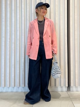 FREAK'S STORE HEAD OFFICE WOMENさん(レディース・155cm)の春コーディネート