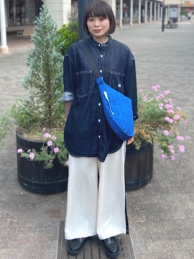 「WEEKEND(ER)（ウィークエンダー）のアイテム」を使った、FREAK'S STORE HEAD OFFICE WOMENさん（レディース・156cm）の秋コーディネート