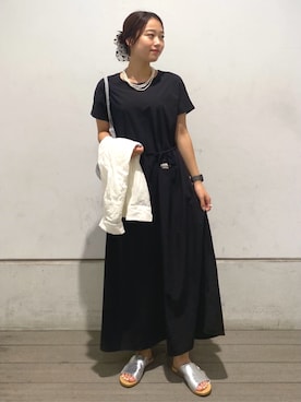 「Freada（フリーダ）のアイテム（アクセサリー）」を使った、FREAK'S STORE HEAD OFFICE WOMENさん（レディース・158cm）の夏コーディネート