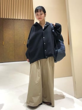 「アイテム（チノパンツ）」を使った、FREAK'S STORE HEAD OFFICE WOMENさん（レディース・150cm）の秋コーディネート