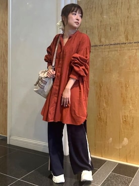 FREAK'S STORE HEAD OFFICE WOMENさん(レディース・161cm)の秋コーディネート
