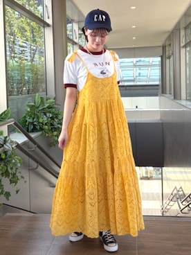 「Freada（フリーダ）のアイテム」を使った、FREAK'S STORE HEAD OFFICE WOMENさん（レディース・167cm）の春コーディネート