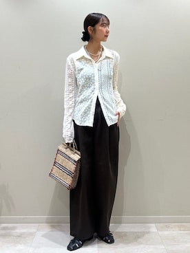 「Dickies（ディッキーズ）のアイテム」を使った、FREAK'S STORE HEAD OFFICE WOMENさん（レディース・164cm）の夏コーディネート
