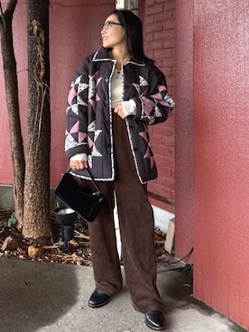 「Freada（フリーダ）のアイテム」を使った、FREAK'S STORE HEAD OFFICE WOMENさん（レディース・147cm）の秋コーディネート