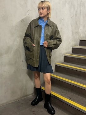FREAK'S STORE HEAD OFFICE WOMENさん(レディース・153cm)の秋コーディネート