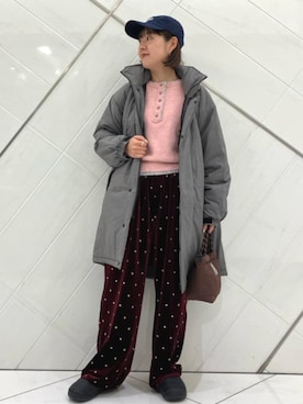 FREAK'S STORE HEAD OFFICE WOMENさん（レディース・159cm）の冬コーディネート